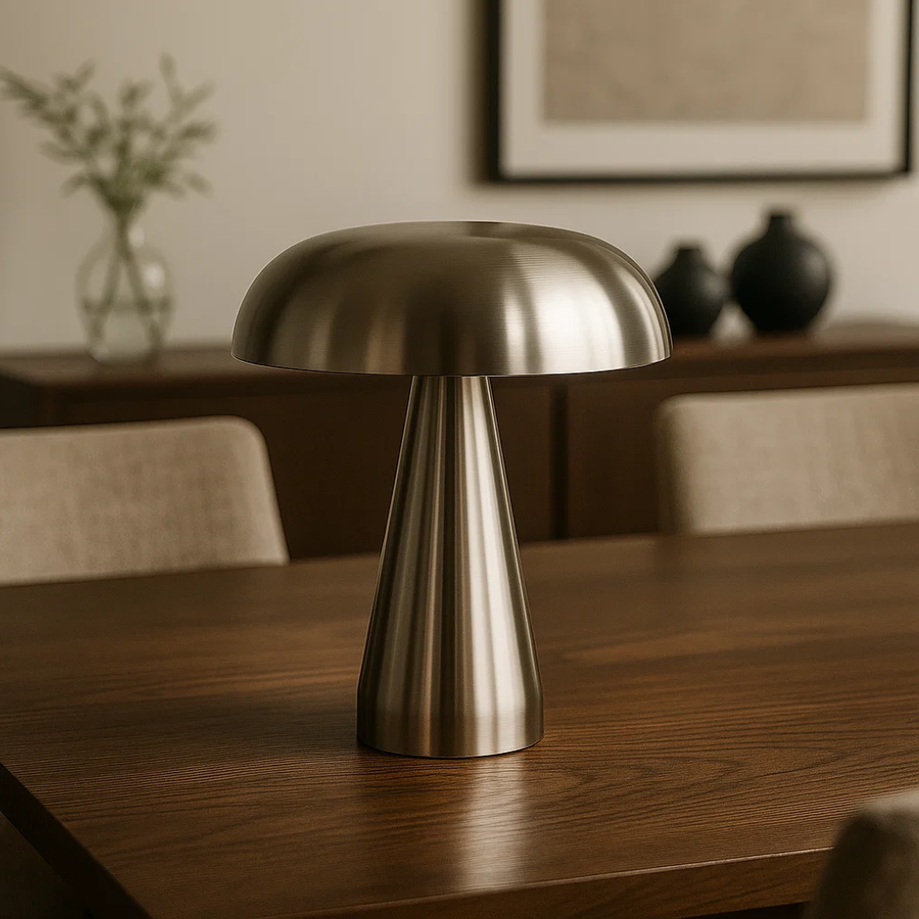 ,luminaria portatil luminaria de mesa em led, Luminária de mesa led, luminaria cogumelo